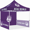 Food Tents for Sale-10x10 Pop Up Canopy Tents for Acai Bowls Smoothies Food Vendors