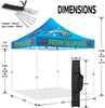 ABLEM8CANOPY Seafood 10x10 Pop Up Cheap Tents and Canopies