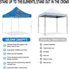 Canopy Tents 10x10-ABLEM8CANOPY Nut Butter 10x10 Pop Up Canopy Tent