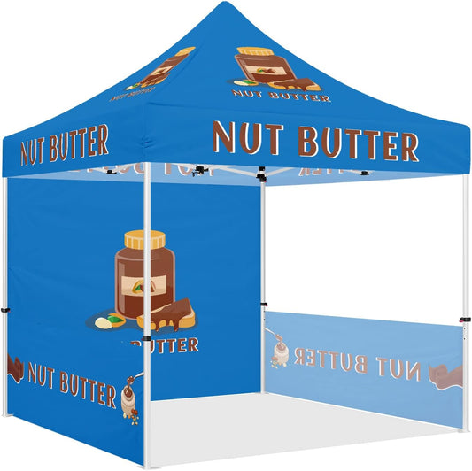 Canopy Tents 10x10-ABLEM8CANOPY Nut Butter 10x10 Pop Up Canopy Tent