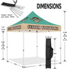 ABLEM8CANOPY Woodworks 10x10 Custom Canopy Tent