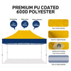 Custom Canopy Tent 10x15-Custom 10x15 Pop Up Canopy Tent Top