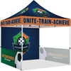 ABLEM8CANOPY UNITE TRAIN ACHIEVE 10x10 Soccer Tent for Soccer Games