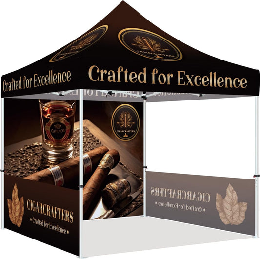 Cigar Tent-Crafted for Excellence Commercial Canopy Tent 10x10