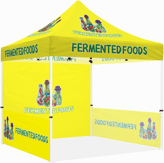 Food Cover Tents-Fermented Food 10x10 Pop Up Canopy Tent