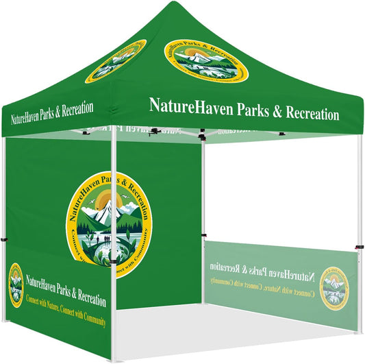 ABLEM8CANOPY Naturehaven Park & Recreation 10 By 10 Pop Up Canopy Tent