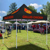 Vendor Tent 10x10-ABLEM8CANOPY Grilled Chicken 10x10 Pop Up Canopy Tent