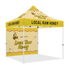 ABLEM8CANOPY 10x10 Outdoor Canopy Tent with sides for Local Honey Business - ablem8canopy