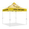 ABLEM8CANOPY 10x10 Outdoor Canopy Tent with sides for Local Honey Business - ablem8canopy