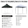 ABLEM8CANOPY 10x10 Pop Up Canopy Tent - Fragments - ablem8canopy