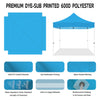 ABLEM8CANOPY 10x10 Pop Up Canopy Tent - Rain Drops - ablem8canopy