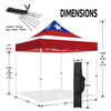 ABLEM8CANOPY 10x10 Pop Up Canopy Tent - Shield - ablem8canopy