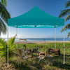 ABLEM8CANOPY 10x10 Pop Up Turquoise Canopy Tent - ablem8canopy