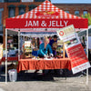 ABLEM8CANOPY 10x10 Themed Pop Up Canopy Tent with Sidewalls for Jam and Jelly - ablem8canopy