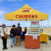 ABLEM8CANOPY Churros 10x10 canopy tent with sidewalls - ablem8canopy