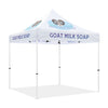 ABLEM8CANOPY Goat Milk Soap 10x10 White Canopy Tent - ablem8canopy