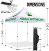 ABLEM8CANOPY Herbal Apothecary 10x10 Easy Set up Canop Tent - ablem8canopy