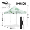 ABLEM8CANOPY Outdoor 10x10 Collapsible Tent Canopy for Boutique - ablem8canopy