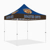 ABLEM8CANOPY Roasted Nuts 10x10 Pop Up Canopy Tent with Company Logo - ablem8canopy