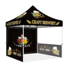 Beer Tent - Craft Brewery 10x10 Pop Up Canopy Tent - ablem8canopy