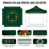 Best Craft Show Tents - 10x10 Tent with Canopy Attached for Fresh Wreaths & Garlands - ablem8canopy