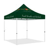 Best Craft Show Tents - 10x10 Tent with Canopy Attached for Fresh Wreaths & Garlands - ablem8canopy