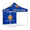 Booth Tents - Fresh Soft Pretzels 10x10 Pop Up Canopy Tent - ablem8canopy