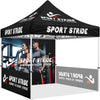 Exercise Tent - SPORT STRIDE 10x10 Custom Printed Canopy Tents - ablem8canopy