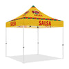 Food Booth Tents - Salsa Pop Up 10 x10 canopy tent - ablem8canopy