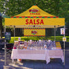 Food Booth Tents - Salsa Pop Up 10 x10 canopy tent - ablem8canopy