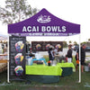 Food Tents for Sale - 10x10 Pop Up Canopy Tents for Acai Bowls Smoothies Food Vendors - ablem8canopy