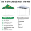 Lemonade Tent - 10x10 Fresh Squeezed Lemonade Pop Up Tent - ablem8canopy