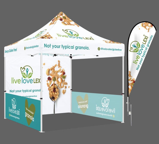 Phil's LiveLoveLexi Granola Tent Package - ablem8canopy