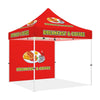 Tent for Food - Breakfast&Coffee Canopy Tent 10x10 - ablem8canopy