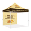 Food Vendor Tent-Bakery 10x10 Pop Up Canopy Tent