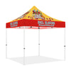 Food Pop Up tent- Fall Flavors 10x10 Pop Up Canopy Tent