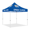 Vendor Tents 10x10-ABLEM8CANOPY Greek Gyros 10x10 Vendor Canopy Tent