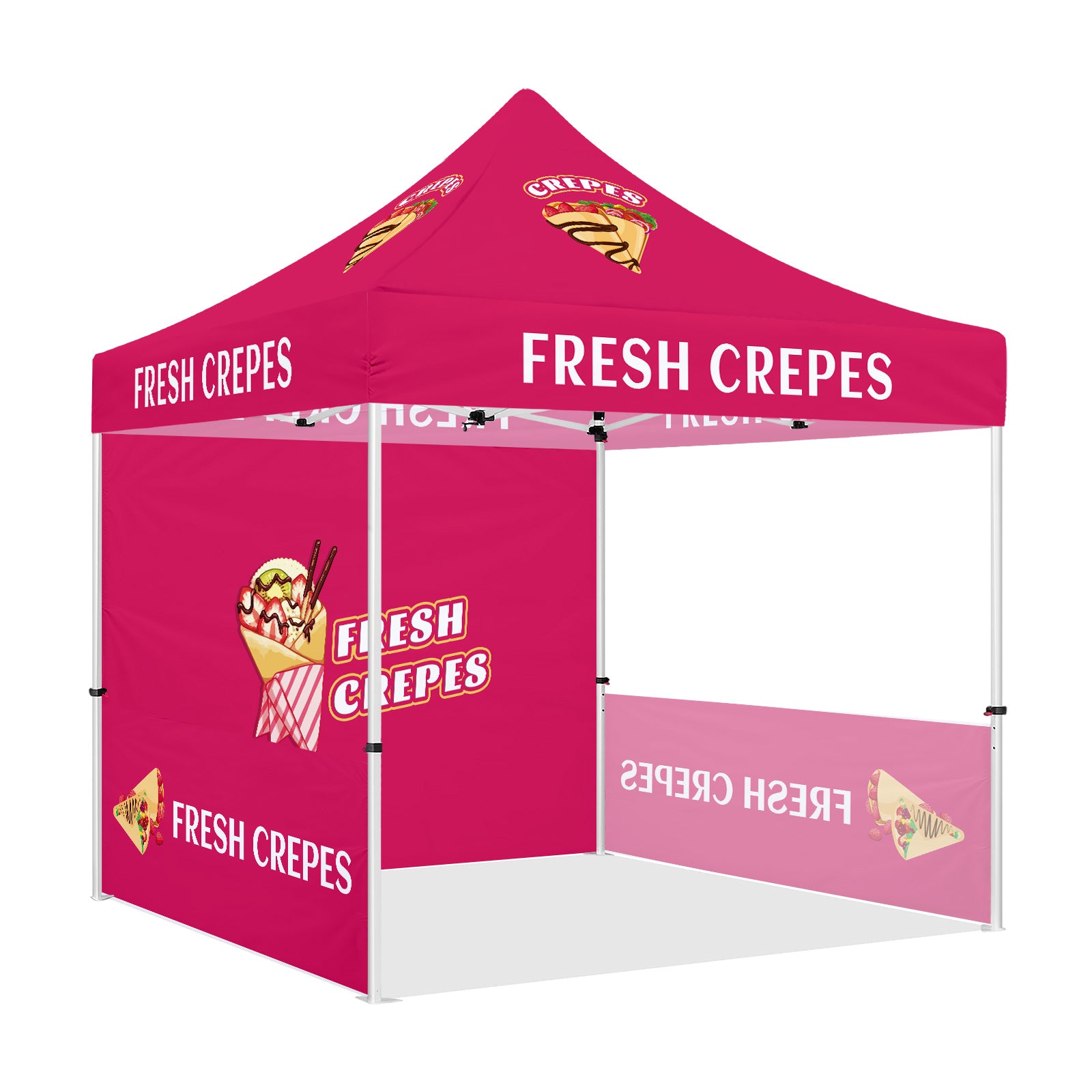 ABLEM8CANOPY Fresh Crepes 10x10 Pop Up Canopy Tent – ablem8canopy