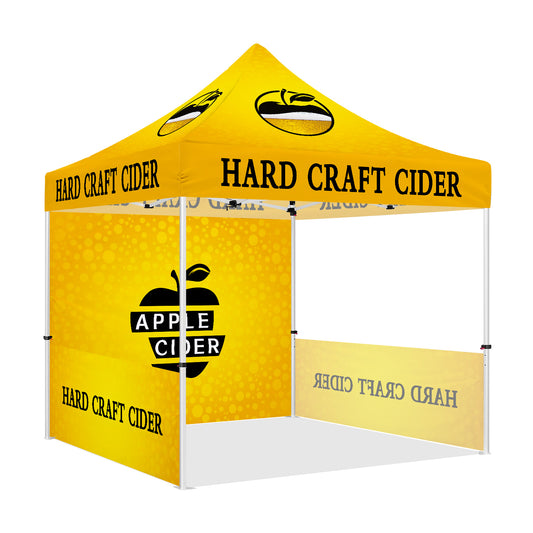 Tents for Vendors-ABLEM8CANOPY Hard Craft Cider 10x10 Food Vendor Tent