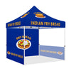 Vendor Tent with Sides-ABLEM8CANOPY Indian Fry Bread 10x10 Vendor Pop Up Tent