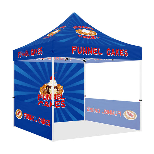 ABLEM8CANOPY Funnel Cakes 10x10 Canopy Pop Up Tent