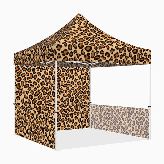 ABLEM8CANOPY 10x10 Pop Up Canopy Tent -  Leopard