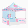 Cotton Candy Tent-Cotton Candy 10x10 Pop Up Canopy and Tent