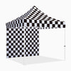 ABLEM8CANOPY 10x10 Pop Up Canopy Tent - Checker