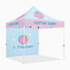 Cotton Candy Tent-Cotton Candy 10x10 Pop Up Canopy and Tent