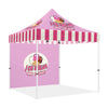 Ice Cream Tent-ABLEM8CANOPY Ice Cream 10x10 Personalized Canopy Tents for Sale