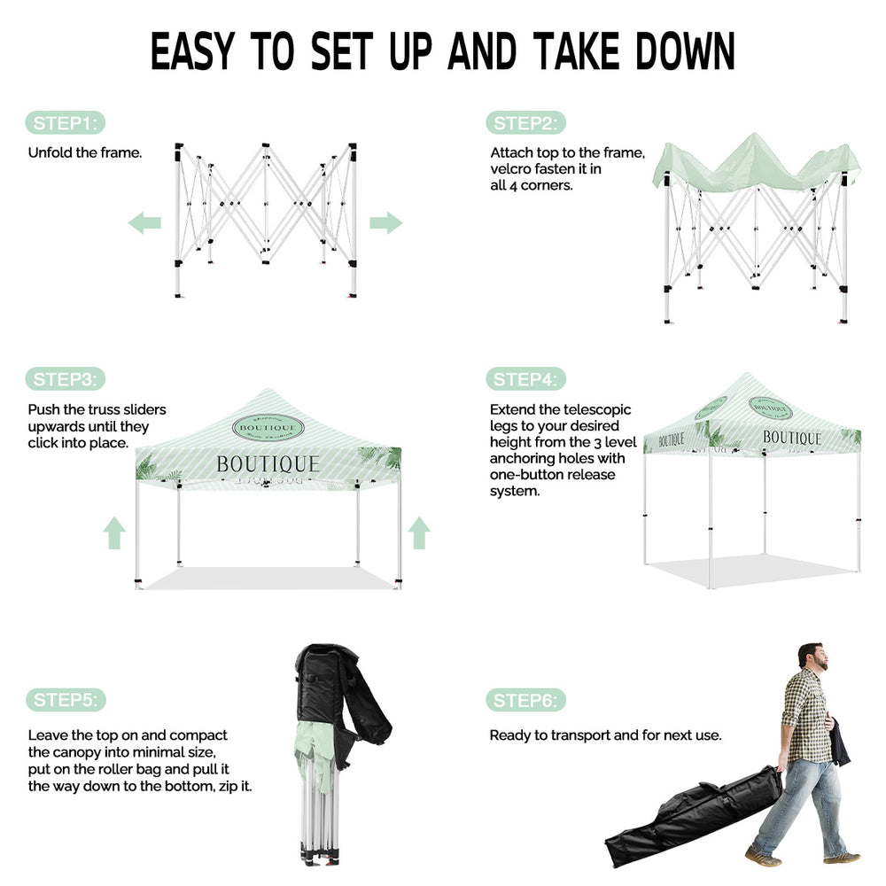 ABLEM8CANOPY Outdoor 10x10 Pop Up Canopy Tent for Boutique – ablem8canopy