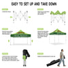 ABLEM8CANOPY 10x10 Fresh Produce Pop Up Event Canopy Tents