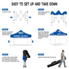 Vendor Tents 10x10-ABLEM8CANOPY Greek Gyros 10x10 Vendor Canopy Tent