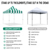 ABLEM8CANOPY Carnival 10x10 Pop Up Canopy Tent - Green